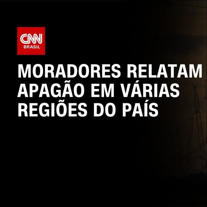 Moradores relatam apagão em várias regiões do país